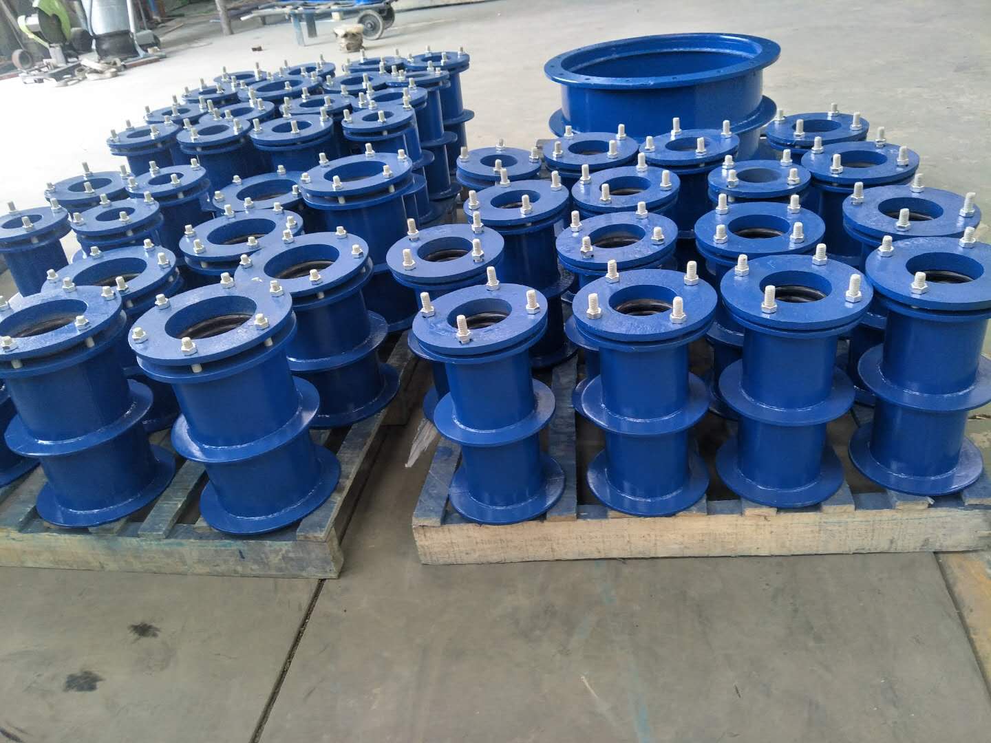 一個大型管道工程包含的防水套管